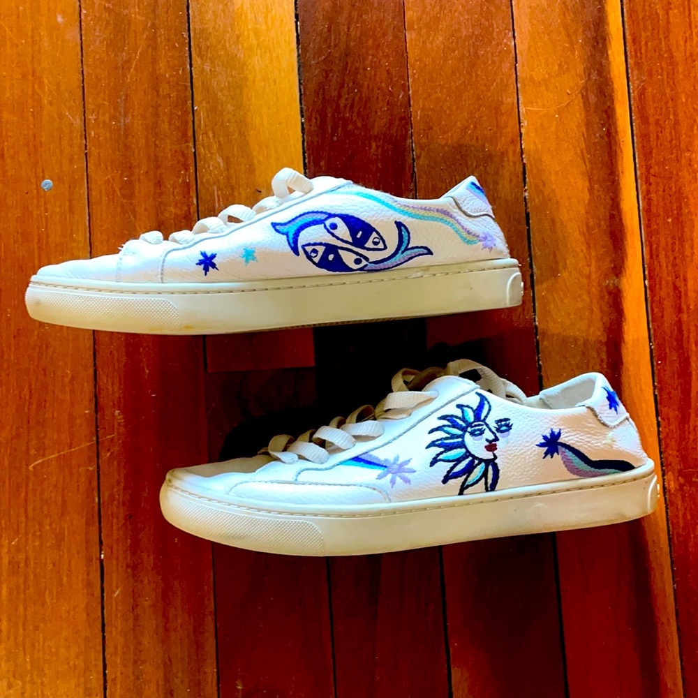 Soludos embroidered sneakers